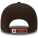 kepure-islenkta-ruda-reguliuojama-juostele-9forty-the-league-cleveland-browns-nfl-new-era