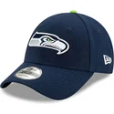 kepure-islenkta-tamsiai-melyna-reguliuojamas-9forty-the-league-seattle-seahawks-nfl-new-era