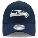 kepure-islenkta-tamsiai-melyna-reguliuojamas-9forty-the-league-seattle-seahawks-nfl-new-era