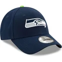kepure-islenkta-tamsiai-melyna-reguliuojamas-9forty-the-league-seattle-seahawks-nfl-new-era