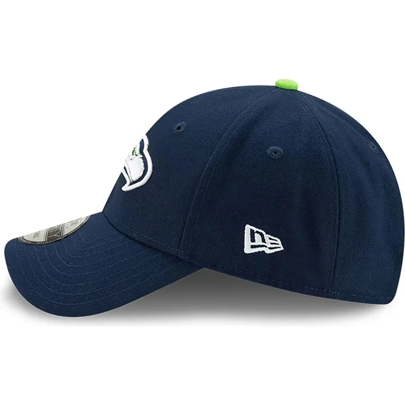 kepure-islenkta-tamsiai-melyna-reguliuojama-juostele-9forty-the-league-seattle-seahawks-nfl-new-era