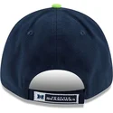 kepure-islenkta-tamsiai-melyna-reguliuojama-juostele-9forty-the-league-seattle-seahawks-nfl-new-era