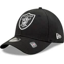 kepure-islenkta-juoda-reguliuojama-juostele-9forty-the-league-las-vegas-raiders-nfl-new-era