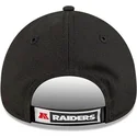 kepure-islenkta-juoda-reguliuojamas-9forty-the-league-las-vegas-raiders-nfl-new-era