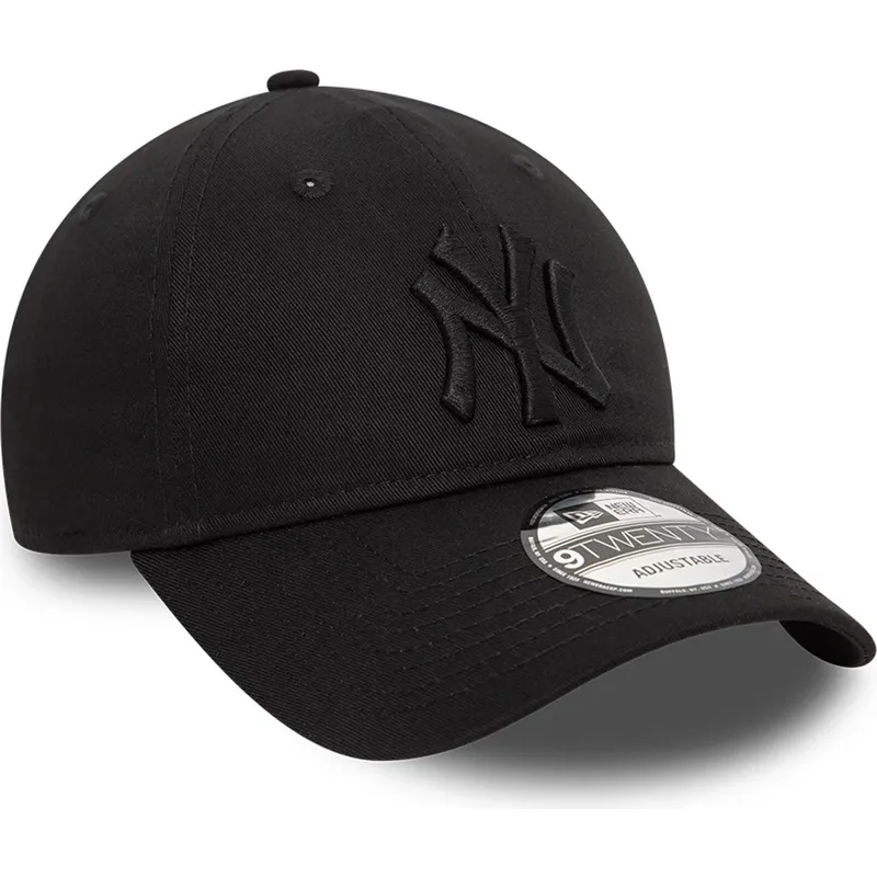 cap-islenkta-black-adjustable-strap-9twenty-league-essential-new-york-yankees-mlb-new-era