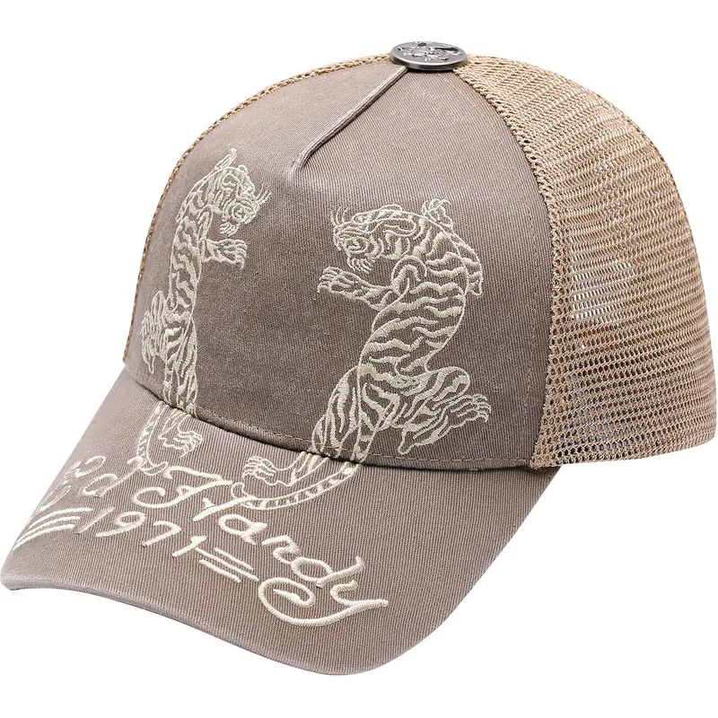 kepure-islenkta-smelio-snapback-desert-tiger-ed-hardy