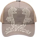kepure-islenkta-smelio-snapback-desert-tiger-ed-hardy