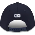 new-era-curved-brim-9forty-m-crown-player-replica-new-york-yankees-mlb-navy-blue-snapback-cap