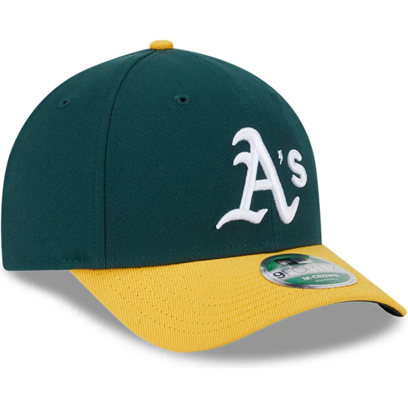 cap-islenkta-green-snapback-9forty-m-crown-player-replica-oakland-athletics-mlb-new-era
