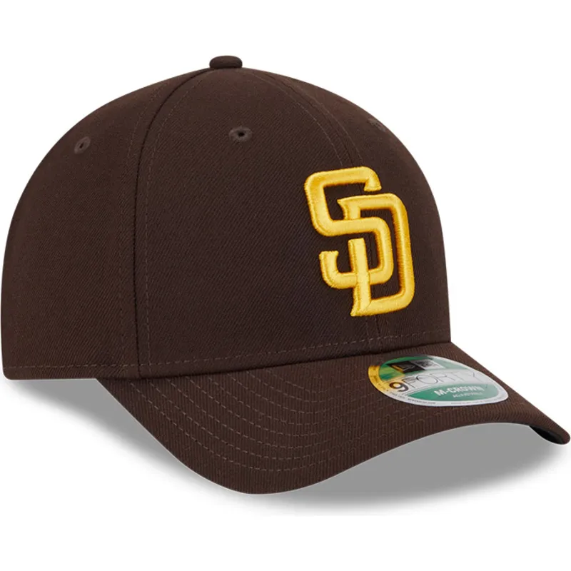 kepure-islenkta-ruda-snapback-9forty-m-crown-player-replica-san-diego-padres-mlb-new-era