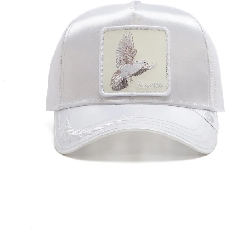 kepure-islenkta-balta-snapback-blessed-hashtag-the-farm-total-whiteout-the-farm-goorin-bros kepure-islenkta-balta-snapback-blessed-hashtag-the-farm-total-whiteout-the-farm-goorin-bros