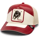 kepure-islenkta-raudona-snapback-moto-lamba-raging-the-farm-goorin-bros