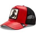 kepure-islenkta-vilkikas-raudona-snapback-caballo-shleather-stallion-the-farm-the-farm-de-goorin-bros