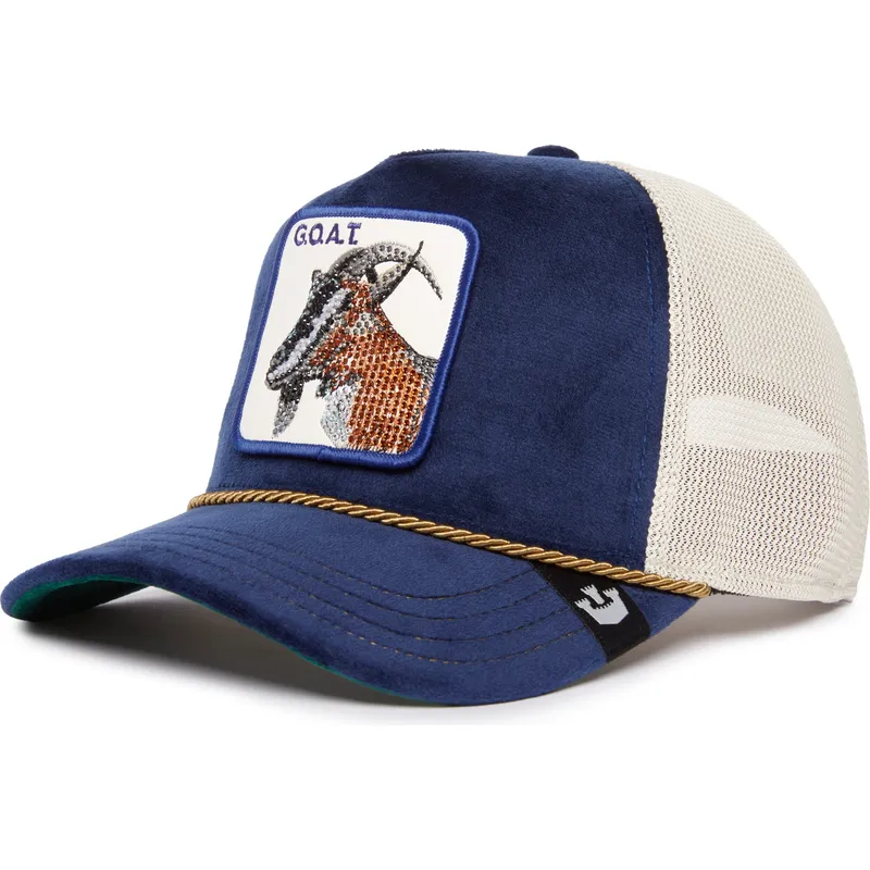 kepure-islenkta-melyna-snapback-sapphire-goat-the-farm-jewel-tones-the-farm-goorin-bros