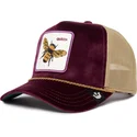 kepure-islenkta-violetine-snapback-amethyst-queen-the-farm-jewel-tones-the-farm-goorin-bros