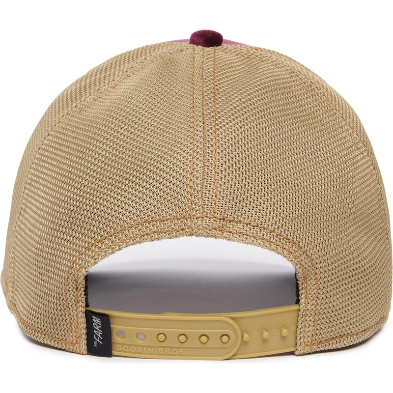 kepure-islenkta-violetine-snapback-amethyst-queen-the-farm-jewel-tones-the-farm-goorin-bros