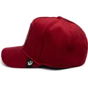 czerwona-czapka-z-zakrzywionym-daszkiem-snapback-z-smokiem-dragon-royalty-the-farm-od-goorin-bros