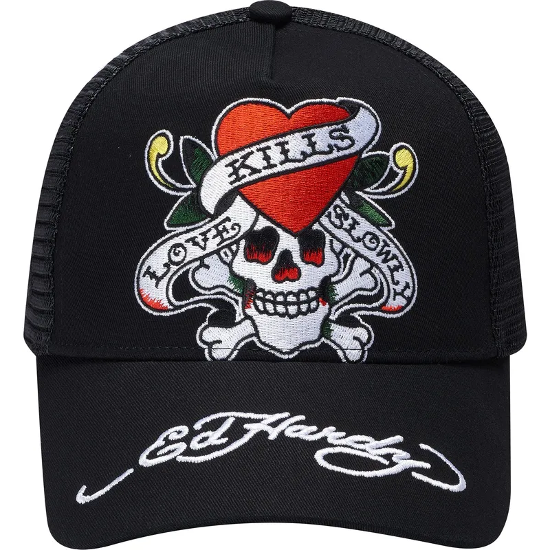 kepure-islenkta-juoda-snapback-love-kills-slowly-ed-hardy kepure-islenkta-juoda-snapback-love-kills-slowly-ed-hardy