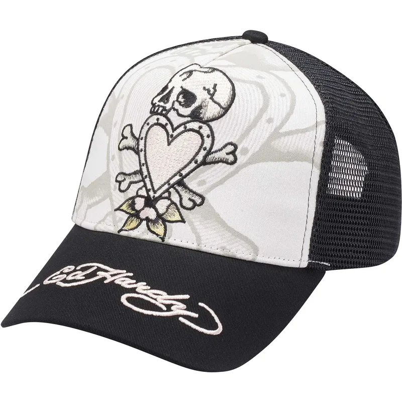 kepure-islenkta-juoda-snapback-death-before-ed-hardy