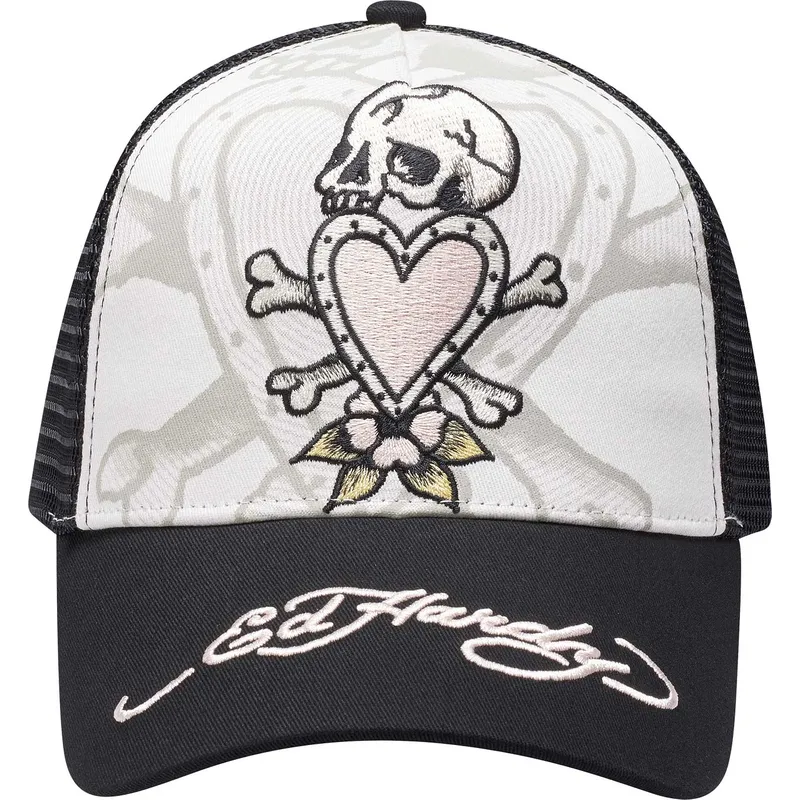 kepure-islenkta-juoda-snapback-death-before-ed-hardy