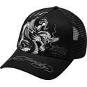 kepure-islenkta-juoda-snapback-mono-giant-ed-hardy