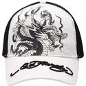 kepure-islenkta-balta-snapback-mono-giant-ed-hardy