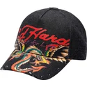 cap-islenkta-black-adjustable-strap-ed-hardy