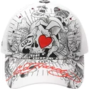 kepure-islenkta-balta-snapback-death-or-glory-ed-hardy