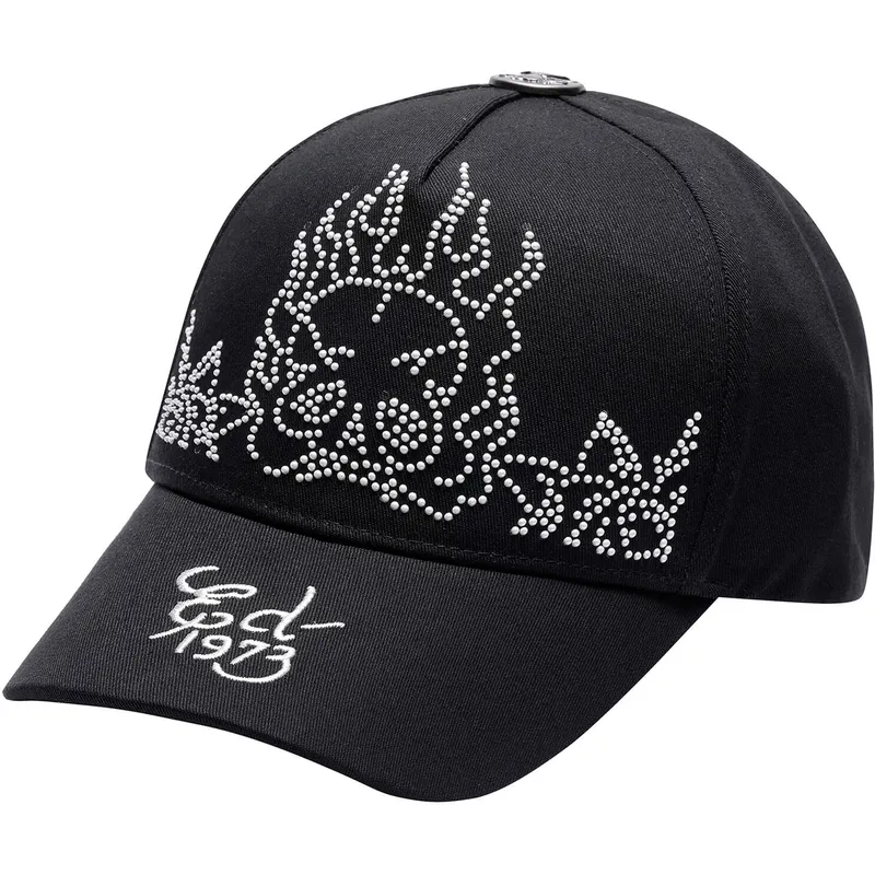 cap-islenkta-black-adjustable-strap-ed-hardy