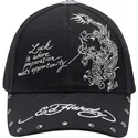 kepure-islenkta-juoda-reguliuojamas-lucky-ed-hardy