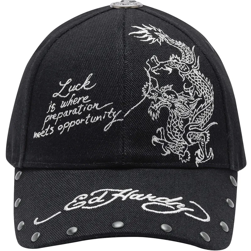 kepure-islenkta-juoda-reguliuojamas-lucky-ed-hardy