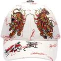 kepure-islenkta-smelio-reguliuojamas-tiger-flames-ed-hardy