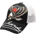 kepure-islenkta-juoda-snapback-soaring-eagle-ed-hardy