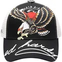 kepure-islenkta-juoda-snapback-soaring-eagle-ed-hardy