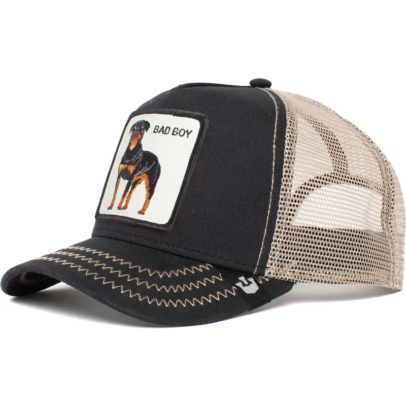 kepure-islenkta-juoda-snapback-bad-boy-the-baddest-boy-the-farm-goorin-bros