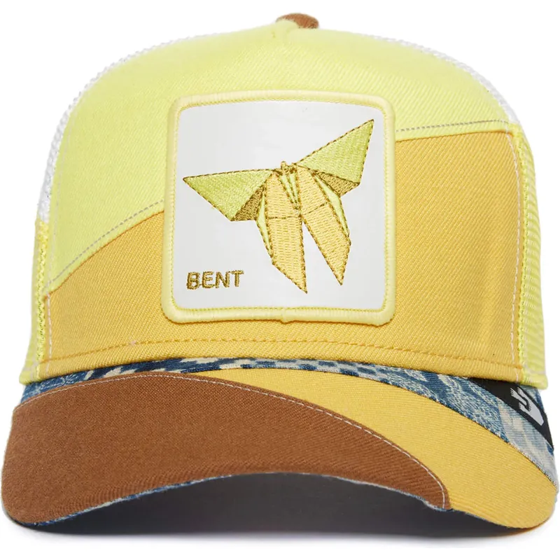 kepure-islenkta-vilkikas-geltona-snapback-mariposa-bent-transform-farmigami-the-farm-the-farm-de-goorin-bros