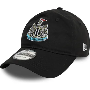 Czarna regulowana czapka z zakrzywionym daszkiem 9TWENTY Core Newcastle United Football Club Premier League New Era
