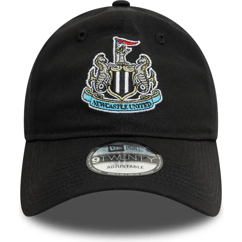 czarna-regulowana-czapka-z-zakrzywionym-daszkiem-9twenty-core-newcastle-united-football-club-premier-league-new-era