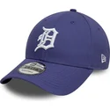 kepure-islenkta-violetine-reguliuojamas-9forty-league-essential-detroit-tigers-mlb-new-era