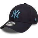 kepure-islenkta-tamsiai-melyna-reguliuojamas-9forty-league-essential-new-york-yankees-mlb-new-era