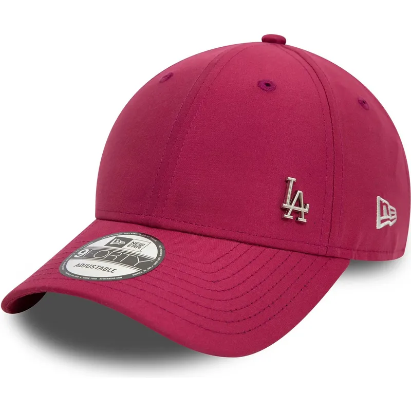 kepure-islenkta-raudona-reguliuojamas-9forty-flawless-los-angeles-dodgers-mlb-new-era