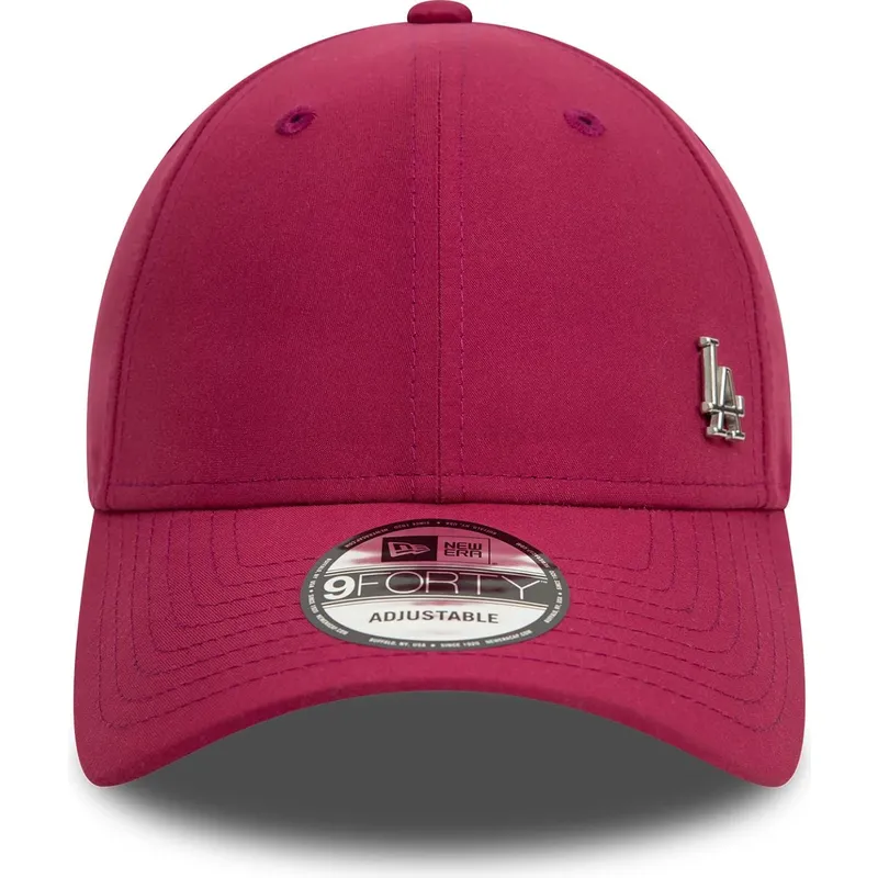 kepure-islenkta-raudona-reguliuojamas-9forty-flawless-los-angeles-dodgers-mlb-new-era