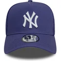 fioletowa-czapka-trucker-9forty-a-frame-league-essential-new-york-yankees-mlb-od-new-era