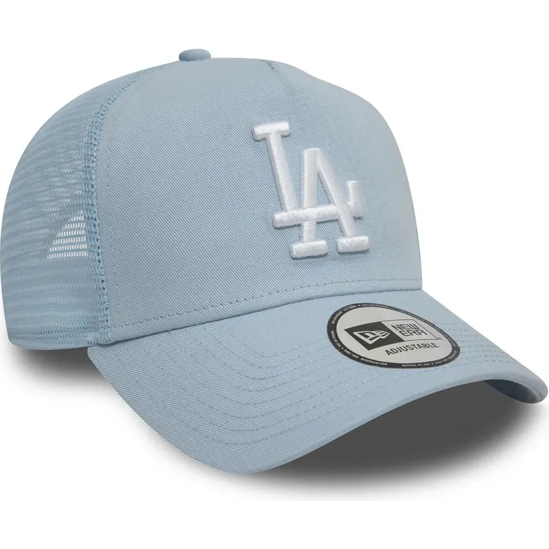 czapka-trucker-jasnoniebieska-9forty-a-frame-league-essential-los-angeles-dodgers-mlb-od-new-era
