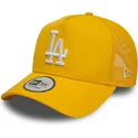 zolta-czapka-trucker-9forty-a-frame-league-essential-los-angeles-dodgers-mlb-od-new-era