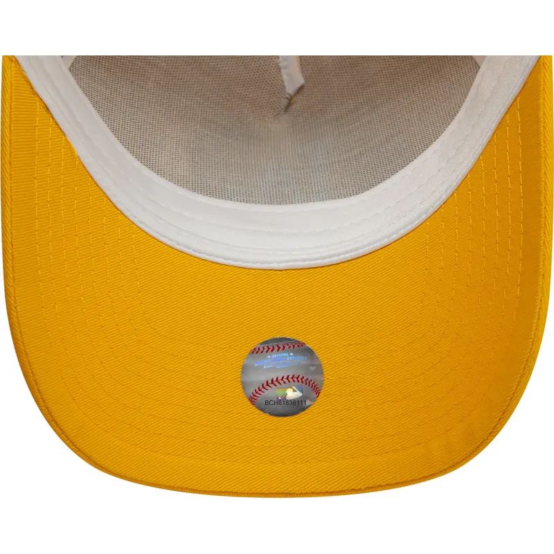 kepure-islenkta-geltona-snapback-9forty-a-frame-league-essential-los-angeles-dodgers-mlb-new-era