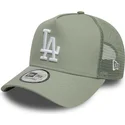 jasnozielona-czapka-truckerka-9forty-a-frame-league-essential-los-angeles-dodgers-mlb-od-new-era