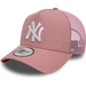 czapka-trucker-rozowa-9forty-a-frame-league-essential-new-york-yankees-mlb-new-era