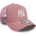 new-era-9forty-a-frame-league-essential-new-york-yankees-mlb-pink-trucker-hat