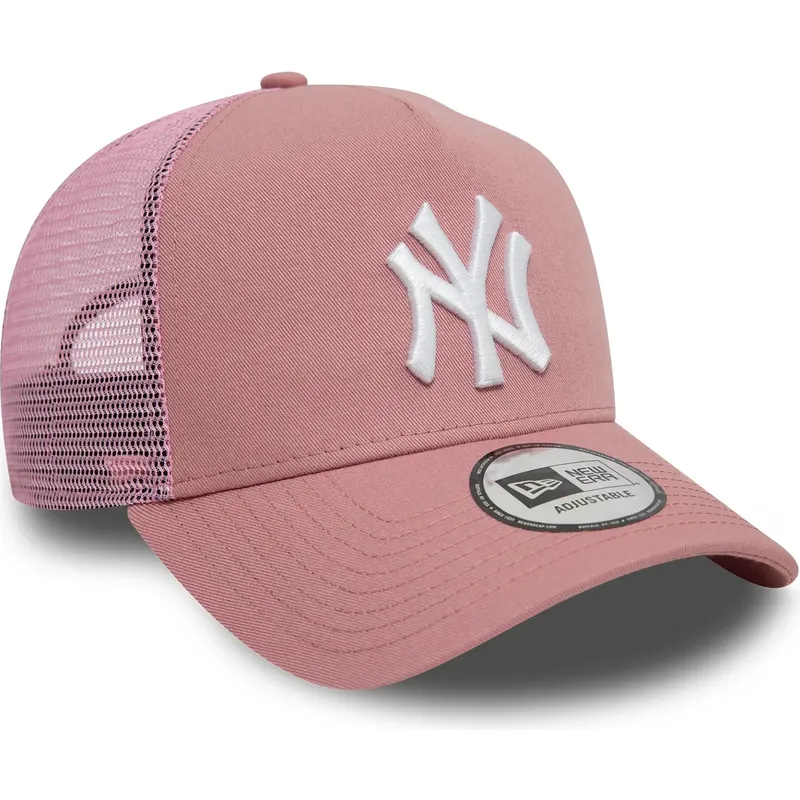 kepure-islenkta-rozine-snapback-9forty-a-frame-league-essential-new-york-yankees-mlb-new-era